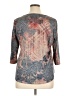 Energie Gray 3/4 Sleeve Top Size XL - photo 2