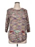 Westport 1962 Metallic Silver Pullover Sweater Size 1X - photo 1