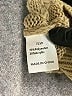 Kirundo Chevron-herringbone Tan Turtleneck Sweater Size XL - photo 7