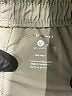 Layer 8 100% Nylon Solid Green Khaki Shorts Size M - photo 3