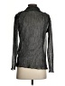 Almost Famous 100% Polyester Metallic Gray Long Sleeve Blouse Size S - photo 2