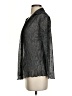 Almost Famous 100% Polyester Metallic Gray Long Sleeve Blouse Size S - photo 5