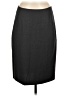 Theory Solid Gray Wool Skirt Size 6 - photo 1