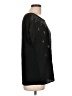 Jaclyn Smith 100% Polyester Black Short Sleeve Blouse Size L - photo 4