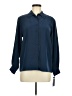 Pendleton 100% Polyester Blue Long Sleeve Blouse Size 8 Petite - photo 1