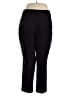 Croft & Barrow Solid Black Active Pants Size 2X - photo 1