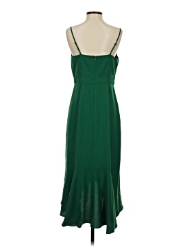 wedding dresses sage green Dusty Rose Satin Cowl Neck Bridesmaid Dress Sheath Floor-Length main image 1