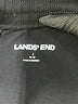 Lands' End 100% Cotton Black Track Pants Size L - photo 6