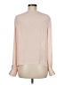 Chelsea28 100% Polyester Pink Long Sleeve Blouse Size M - photo 2