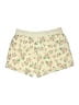 Draper James 100% Cotton Floral Yellow Shorts Size XL - photo 2
