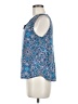 Renee C. Blue Sleeveless Blouse Size M - photo 5