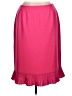 Le Suit 0100% Polyester Solid Pink Formal Skirt Size 16 - photo 1