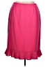Le Suit 0100% Polyester Solid Pink Formal Skirt Size 16 - photo 2