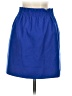 J.Crew Solid Blue Wool Skirt Size 0 - photo 2