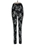 Young USA Print Black Leggings Size L - photo 1
