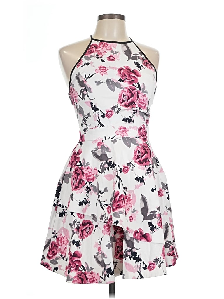 Pre-owned Speechless Cocktail Dress In White