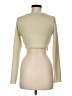 Shein Ivory Long Sleeve Top Size 6 - photo 2