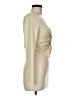 Shein Ivory Long Sleeve Top Size 6 - photo 4
