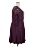 Torrid Burgundy Casual Dress Size 2X Plus (2) - photo 4