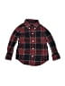 Janie and Jack 100% Cotton Plaid Red Long Sleeve Button-Down Shirt Size 12-18 mo - photo 1