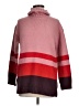 Ann Taylor Color Block Pink Turtleneck Sweater Size M - photo 1