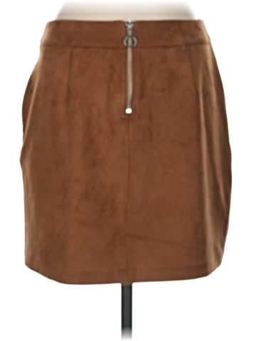 Vero Moda Faux Leather Skirt (view 2)