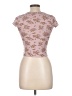 Iz Byer Pink Short Sleeve Top Size 10 - photo 2