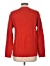 Unbranded 100% Polyester Red Orange Pullover Sweater Size L - photo 2