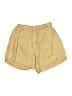 Everlane 100% Linen Checkered-gingham Yellow Shorts Size XS - photo 1