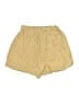 Everlane 100% Linen Checkered-gingham Yellow Shorts Size XS - photo 2
