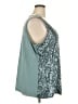 Sejour Teal Sleeveless Blouse Size 3X - photo 4