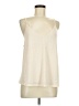 Glam Ivory Sleeveless Blouse Size M - photo 1
