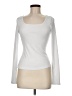 Shein 100% Polyester Ivory Long Sleeve T-Shirt Size 6 - photo 1