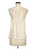 Glam Ivory Sleeveless Blouse Size M - photo 2