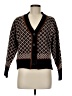 Assorted Brands Argyle Checkered-gingham Chevron-herringbone Houndstooth Jacquard Plaid Tweed Brown Cardigan Size M (estimated) - photo 1