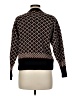Assorted Brands Argyle Checkered-gingham Chevron-herringbone Houndstooth Jacquard Plaid Tweed Brown Cardigan Size M (estimated) - photo 2