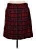 Eddie Bauer 100% Polyester Plaid Red Casual Skirt Size 10 - photo 2