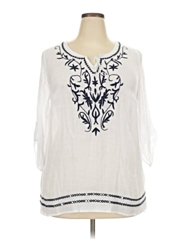 Alyx 3/4 Sleeve Blouse (view 1)