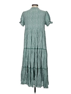 in loom green dress Uranie Emerald Green Gathered Maxi Dress main image 1