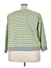 Torrid Stripes Green Pullover Sweater Size 3X Plus (3) - photo 2