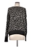 Isaac Mizrahi New York Animal Print Black Pullover Sweater Size L - photo 1