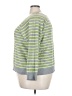 Torrid Stripes Green Pullover Sweater Size 3X Plus (3) - photo 5
