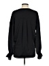 ALLSAINTS 100% Polyester Black Long Sleeve Blouse Size 2 - photo 2