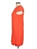 Monteau Solid Orange Casual Dress Size M - photo 5