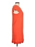 Monteau Solid Orange Casual Dress Size M - photo 4