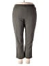 Lands' End Solid Gray Casual Pants Size 18 (tall) - photo 1