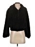 Assorted Brands 100% Polyester Black Faux Fur Jacket Size S - photo 1