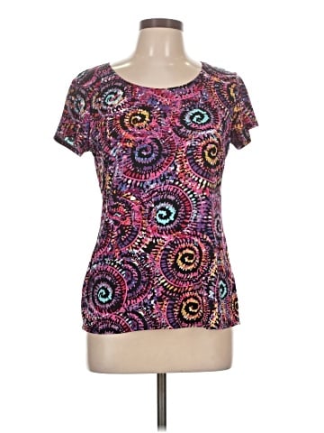 Notations Short Sleeve Top (view 1)
