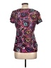Notations Purple Short Sleeve Top Size L (petite) - photo 2
