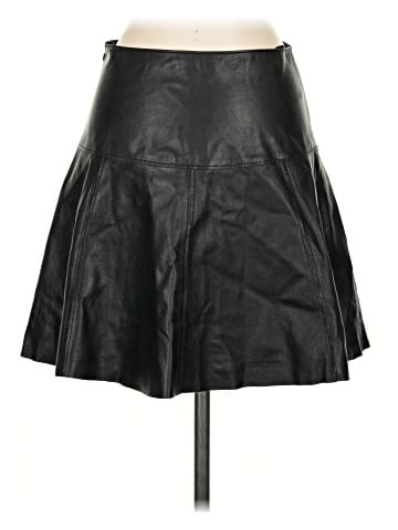 Club Monaco Faux Leather Skirt (view 2)